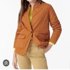 J Crew Quilted Regent Blazer-Jacket with PrimaLoft Size Small